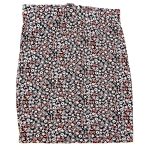 Pink-fehér virágos szoknya (134)