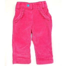 Pink mikrokord nadrág (56-62)