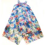 Romantikus, virágos ruha (140)