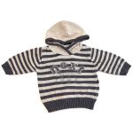 Csíkos szürke Next pulóver (74)