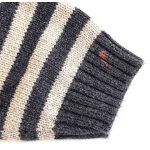 Csíkos szürke Next pulóver (74)