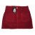 Bordó mikrokord szoknya (104)