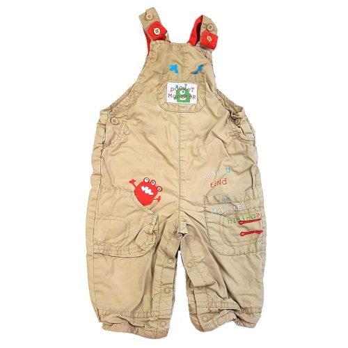 Szörnyecskés drapp kantáros nadrág (74)
