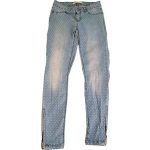 Stradivarius pöttyös női farmernadrág - S