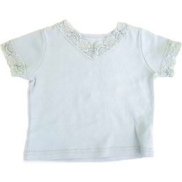 Csipkés halványkék felső (68-74)