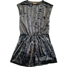 Kék bársony playsuit (128)