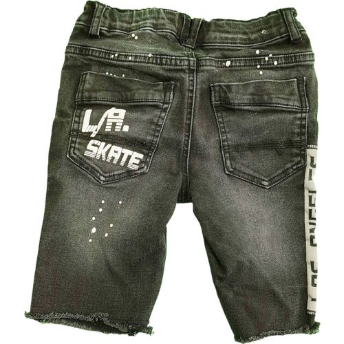 Vagány fekete farmershort (122)