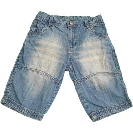 Koptatott farmer rövidnadrág (122)