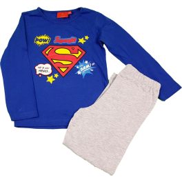 Kék-szürke Supergirl pizsama (152)