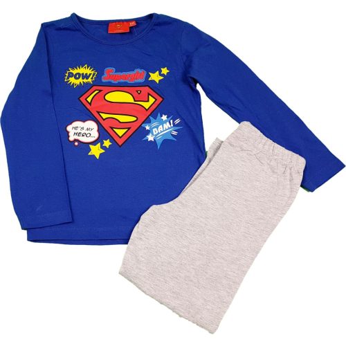 Kék-szürke Supergirl pizsama (152)