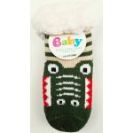 Krokodilos bébi zoknimamusz - 68-80 (ÚJ)