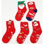 Karácsonyi baba zokni szett - 15-17 (ÚJ)