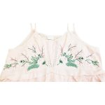 Virágos púderrózsaszín playsuit (146)