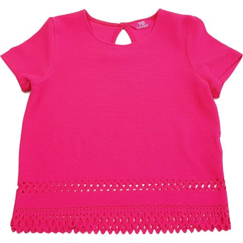 Lézervágott pink felső (146)