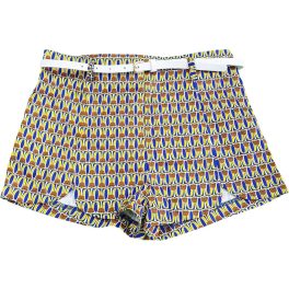 Mintás női rövidnadrág - S