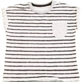 Csíkos fehér felső (68-74)