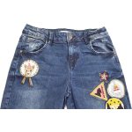 Rátétes M&S farmernadrág (152)