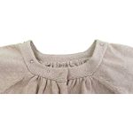 Csinos világosbarna kardigán (68)