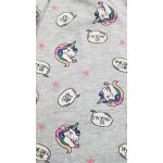 Unikornisos szürke ruha (158)