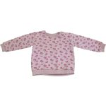 Párducmintás rózsaszín pulóver (98)