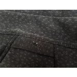 Mintás fekete skinny nadrág (152-158)