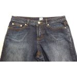 Koptatott sötétkék farmer (164)