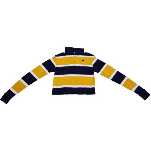 New Look csíkos női crop felső - XS