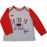 Szuperhősös szürke felső (74-80)