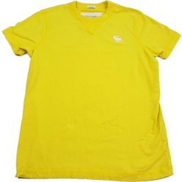 Abercrombie sárga férfi póló - S