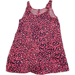 Párducmintás pink playsuit (116)