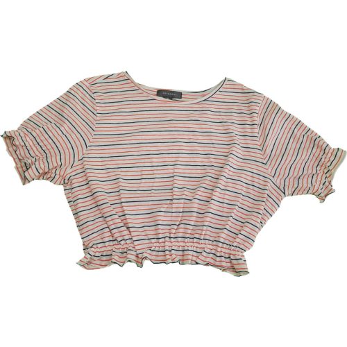 Primark csíkos női crop póló - 40-42