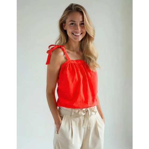 F&F női lenkeverék felső - 38 (ÚJ)