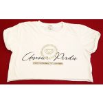 Strasszköves ekrü haspóló (128)