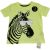 Zebrás neonsárga felső (74)