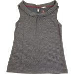 Sötétkék mintás női felső - 36