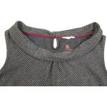 Sötétkék mintás női felső - 36