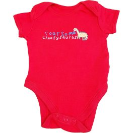 Dínós piros body (62-68)