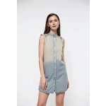 River Island szegecses női farmerruha - 34