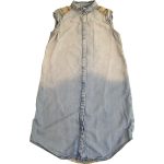 River Island szegecses női farmerruha - 34