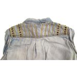 River Island szegecses női farmerruha - 34