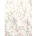 Menta virágos fehér ruha (104)