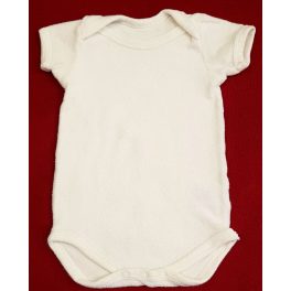 Fehér frottír body (62-68)
