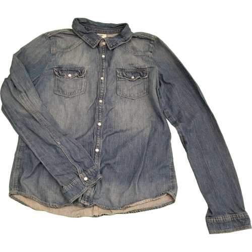 H&M sötétkék lányka farmering - 170