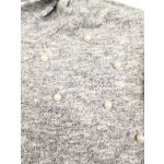 Gyöngyös szürke pulóver (128)