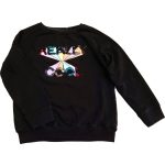 Flitteres fekete pulóver (140)