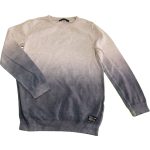 Ombre szürke pulóver (140)