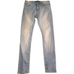 Koptatott skinny női farmernadrág - 38