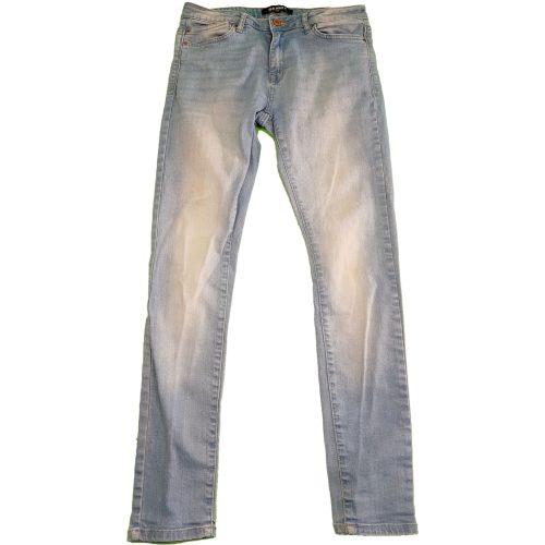 Koptatott skinny női farmernadrág - 38