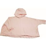 Rózsaszín pulóver-poncsó (104)