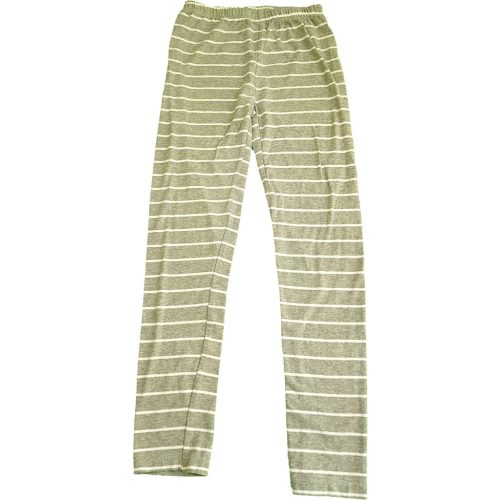 Csíkos szürke leggings (140)
